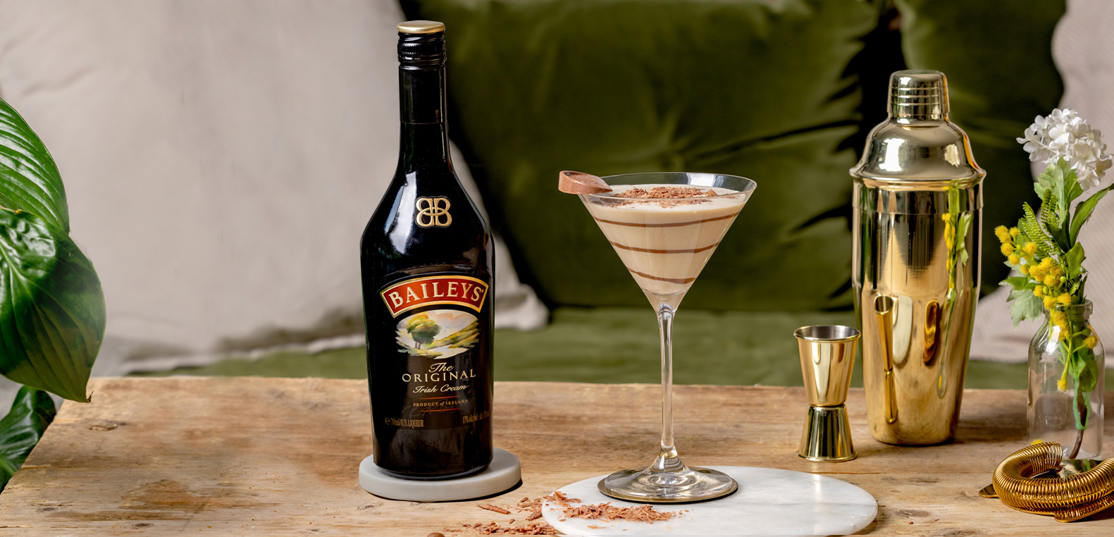 Baileys Chocolate Orange Martini Cocktail image